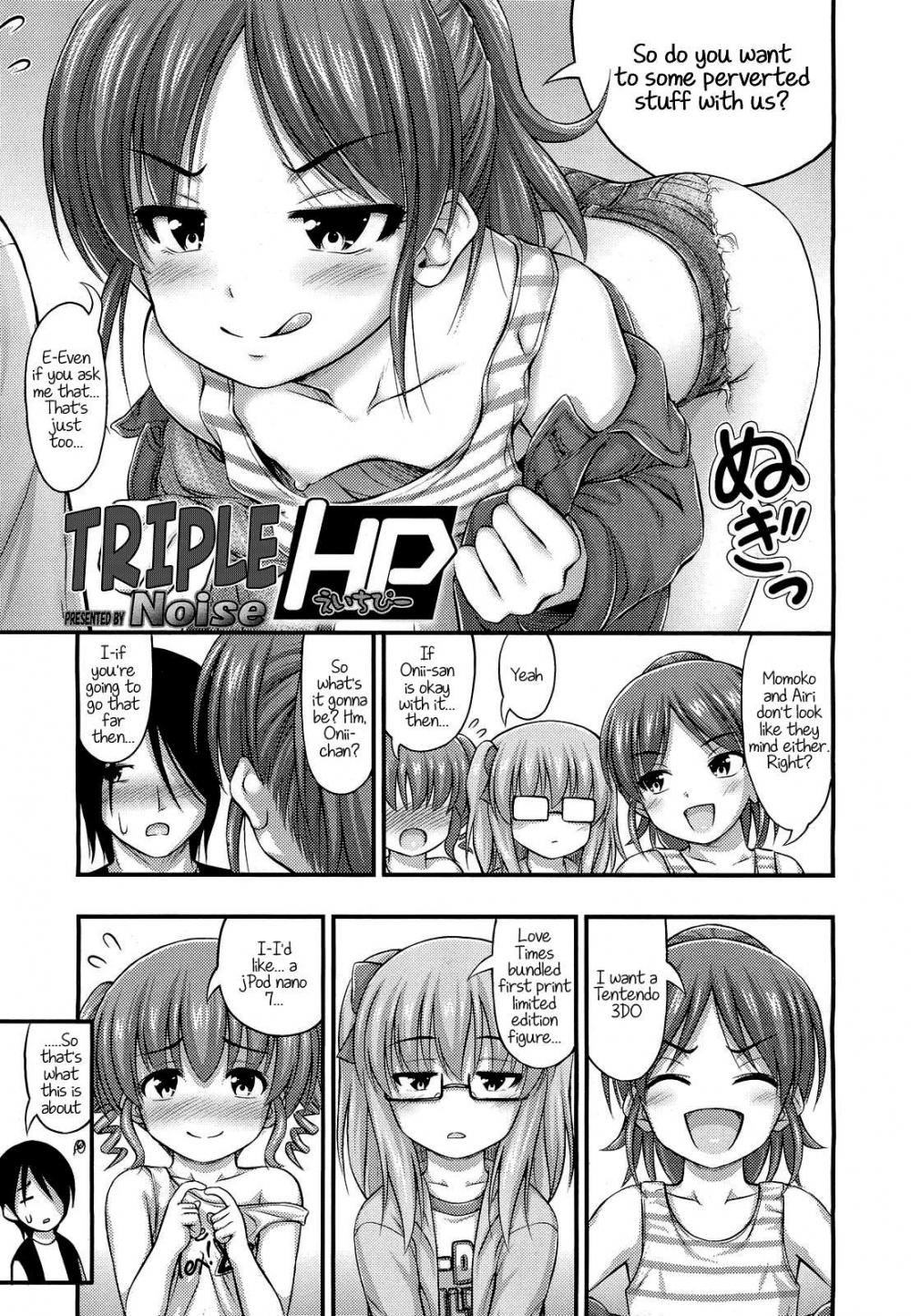 Hentai Manga Comic-Triple HP-Read-3